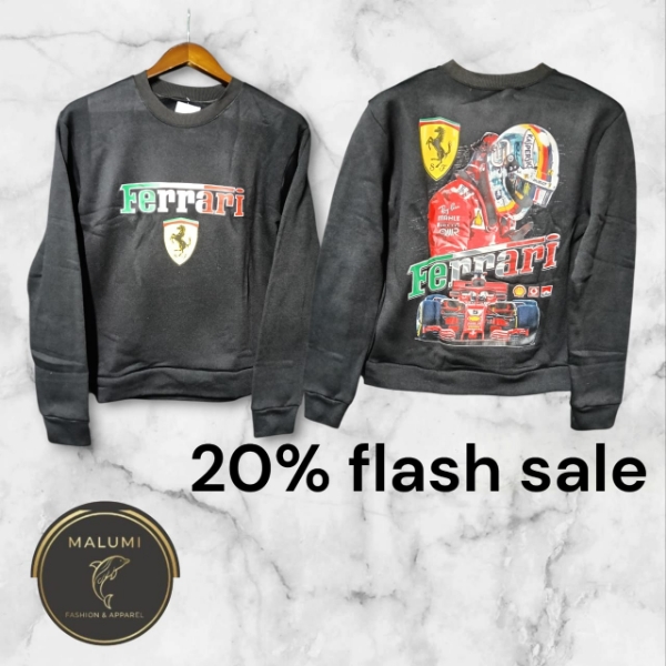Imagen de buzo hoodies. Ferrari